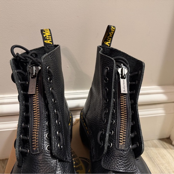 Dr. Martens Sinclair Milled Nappa Leather Platform Boots - Picture 14 of 17